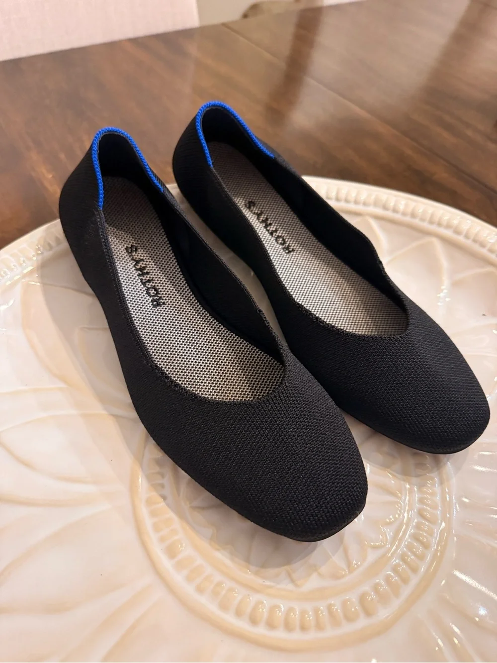 Rothy's Black “The Daily Flat”